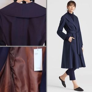 Eileen Fisher Organic Wide Collar Trench
